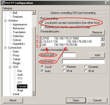 putty tutorial ss5