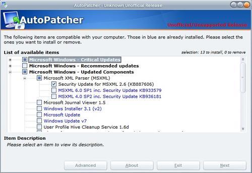 Windows 7 AutoPatcher Updater 6.2.26 full