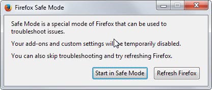 firefox safe mode