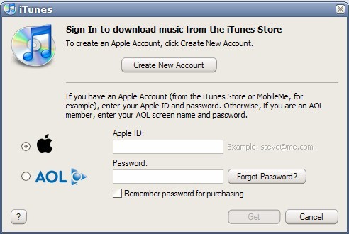 create new itunes account for iphone