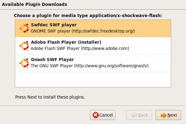 firefox flash plugin ubuntu