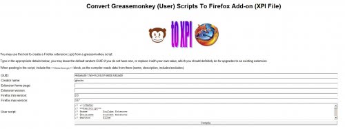 greasemonkey compiler