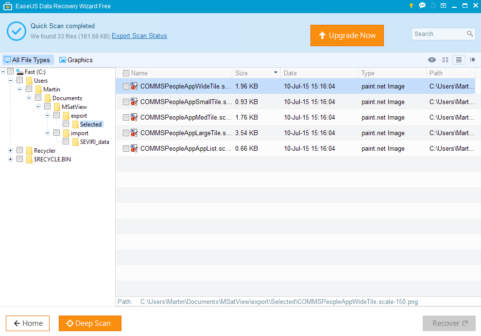 data recovery wizard recovery stage