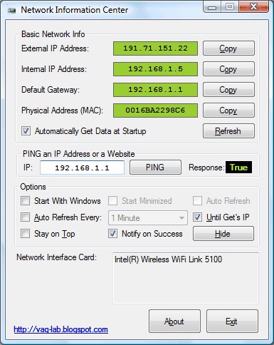 computer network information