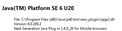 firefox installed plugins