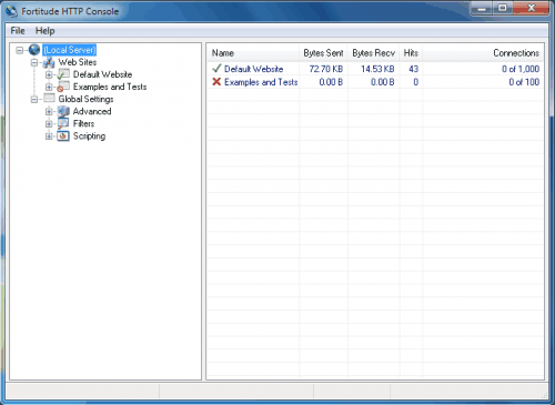 fortitude http web server