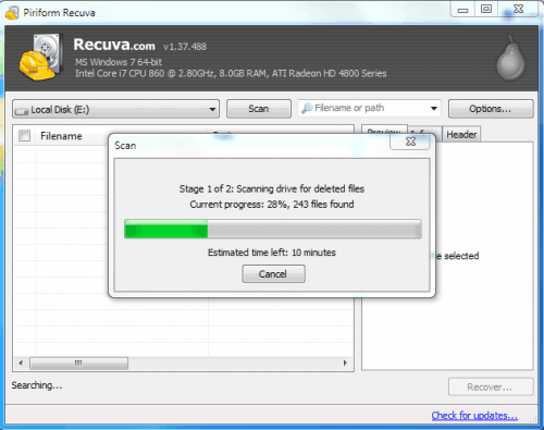 ssd file recovery