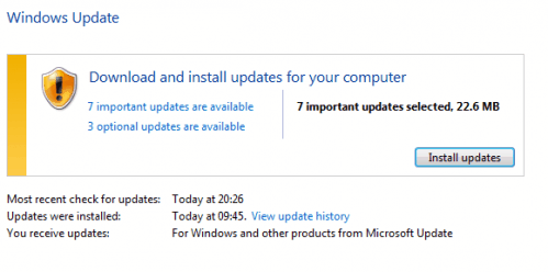 windows update