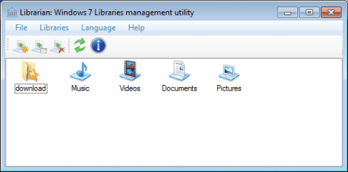 windows 7 libraries