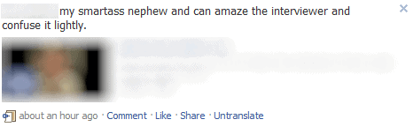 facebook translate google translate