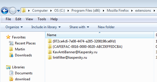 kaspersky add-on