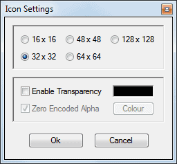 icon settings