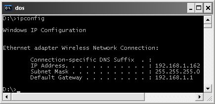 ipconfig windows