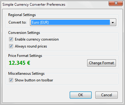 simple currency converter