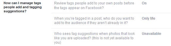 how can i stop auto tagging people in comments on facebook