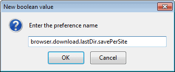 firefox save per site