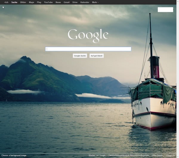 Ganti Background Google Homepage