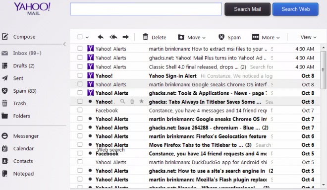 how to change font type in new yahoo mail