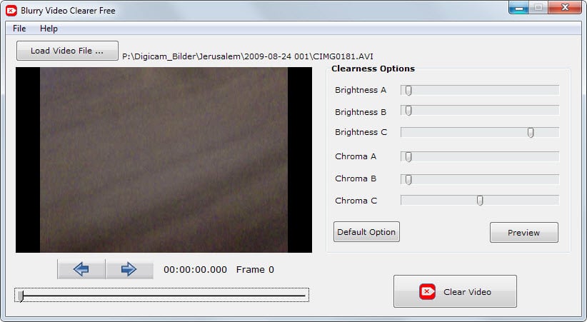 blurry video clearer free