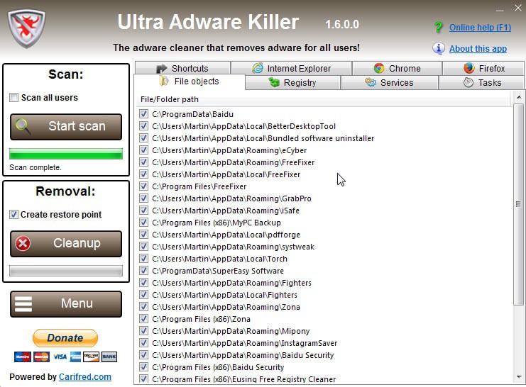 ultra adware killer