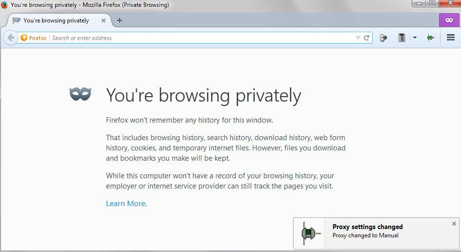proxy notification