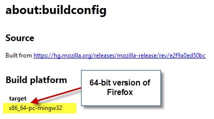 firefox 64bit