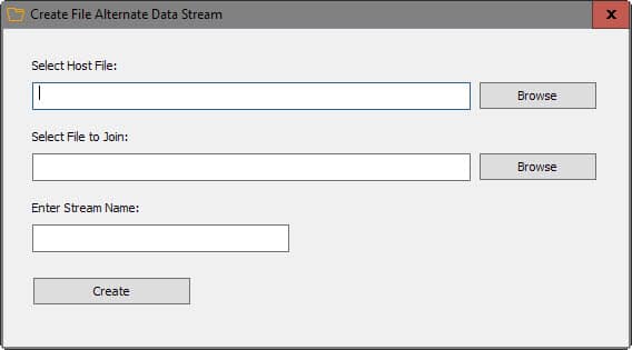 create alternate data stream