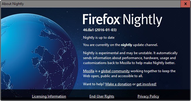 firefox 46 rwx