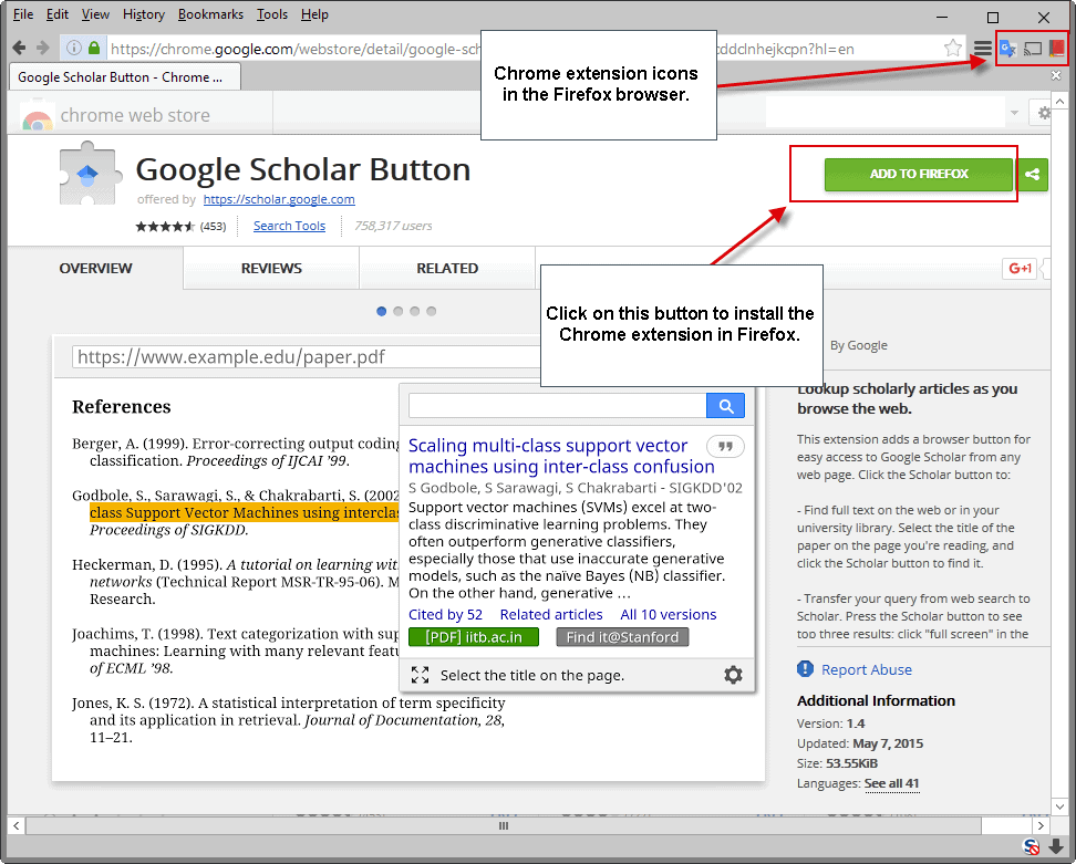 how to use google chrome extension