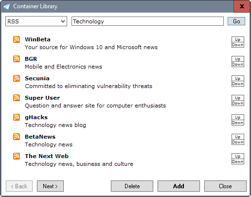 sideslide rss