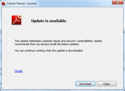 adobe reader update for mac 10.9.5