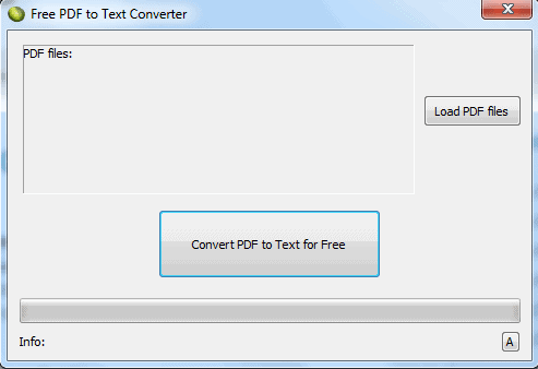 convert pdf to text file