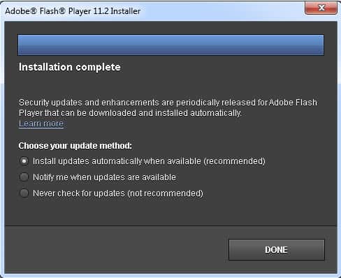 do i need to update adobe flash player
