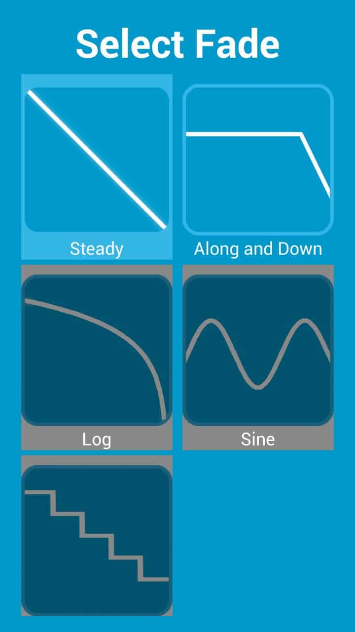 Sound of Silence fades out Android music after a set amount of time