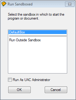 how to use sandboxie how to use sandboxie