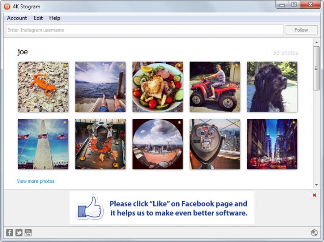 Download all instagram photos