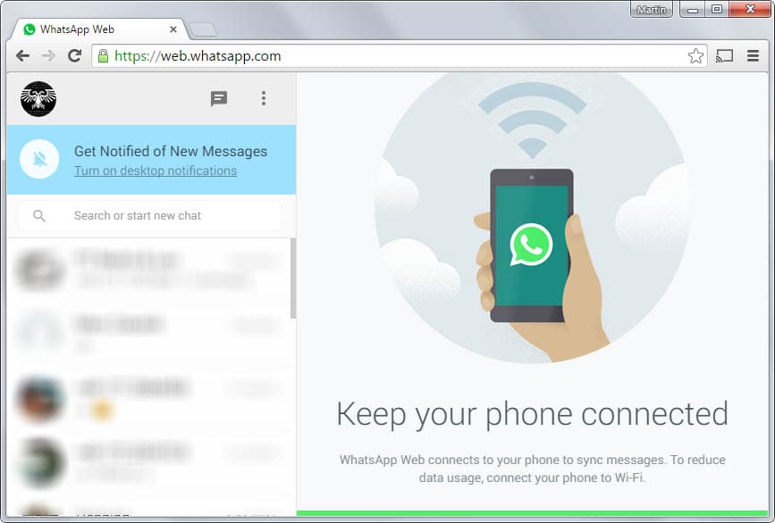 whatsapp web