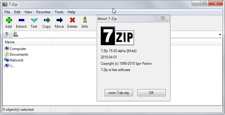 7 Zip For Windows Free