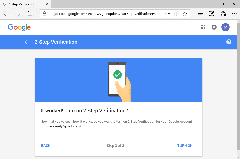 Get a Google prompt on your phone to sign in  gHacks Tech News