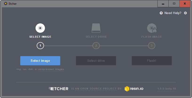 Etcher: flash images to SD and USB - gHacks Tech News