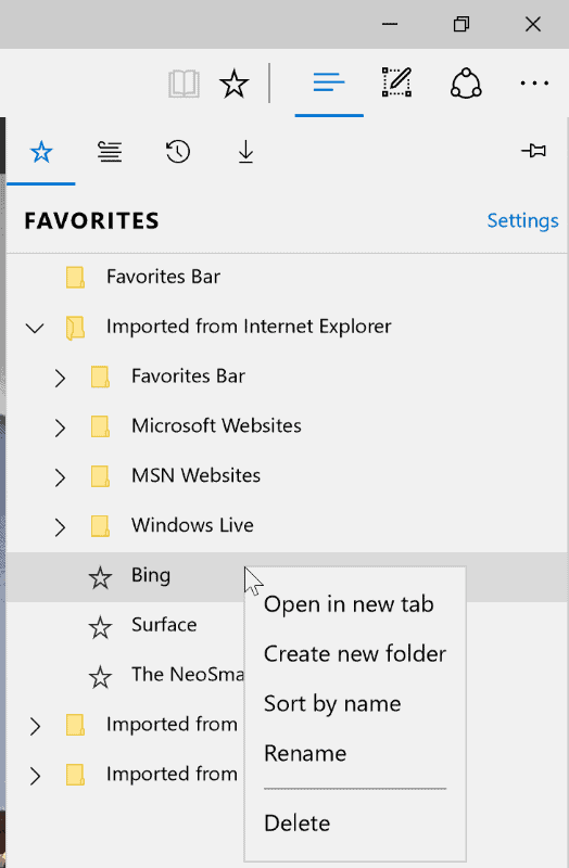how to remove microsoft edge tab from internet explorer