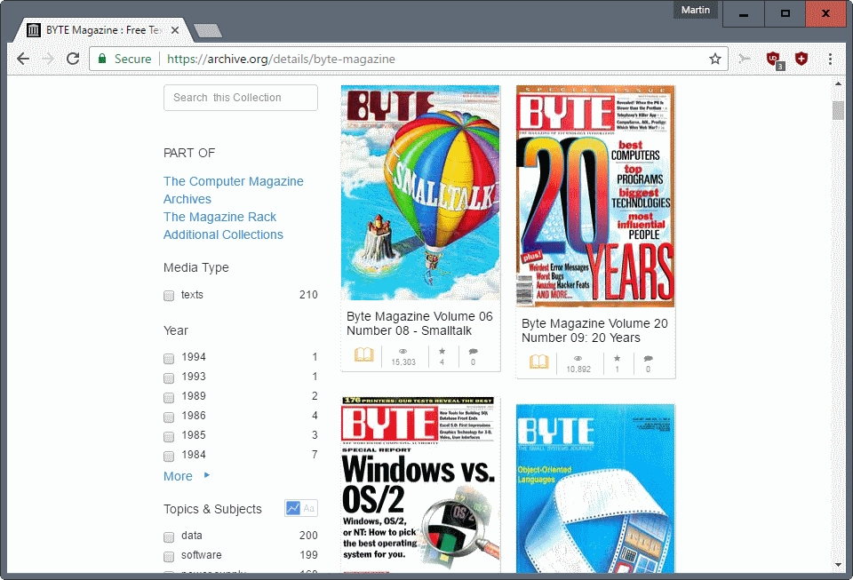 Computer Magazines Archive