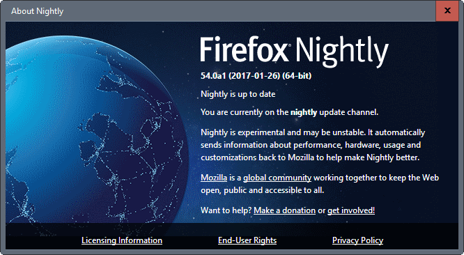 Firefox Nightly 64 Bit Windows 8 Download