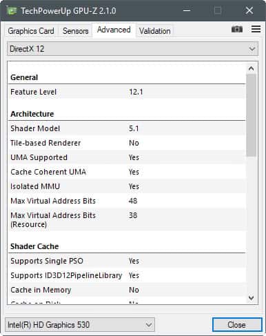 gpu-z advanced