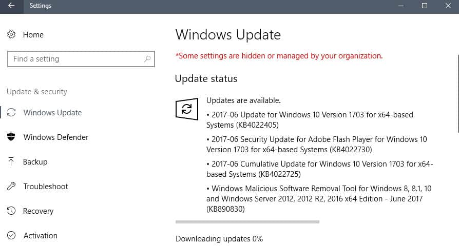 Manually Download Microsoft Update Activex Control