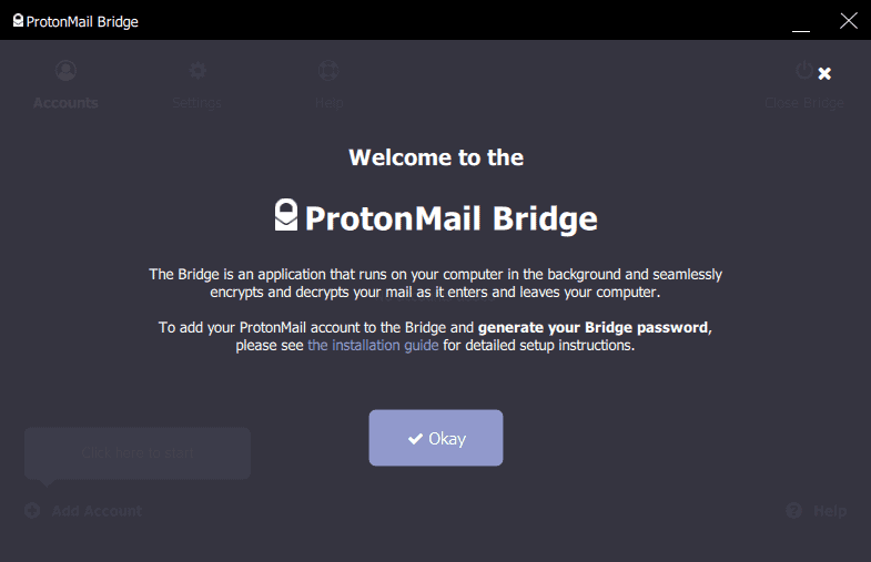 protonmail smtp without bridge