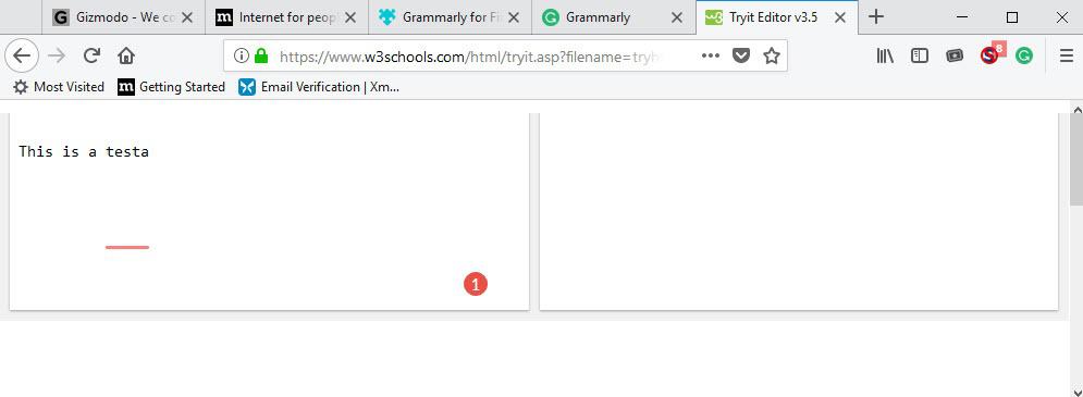 problema gramatical de firefox