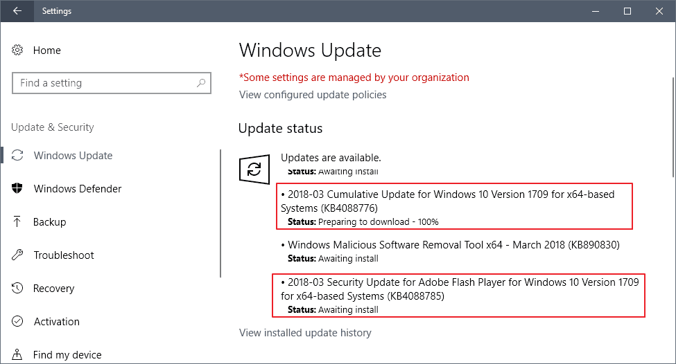 windows 10 microsoft edge update